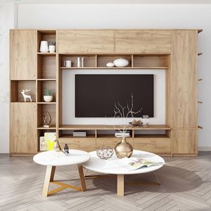 Portable Wood <b>TV</b> <b>Stand</b> Cabinet Modern Luxury Rolling <b>TV</b> Rack Space Saving Furniture for Living Room Fits <b>65</b>"+ <b>TVs</b> - Product Image 2