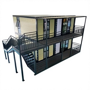 Casa Contenedor Modular Expandible de Acero Prefabricado con Panel Sándwich de 20/40 Pies para Uso en Hoteles, Dormitorio, Sala de Estar, Cocina - Product Image 1