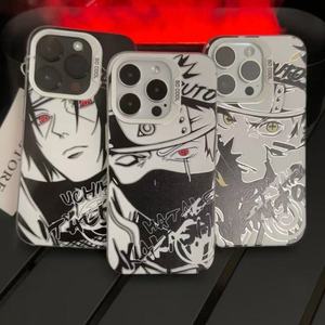 Cassa colorata del telefono del PC dell'anime per iPhone 17 Pro Max 15/14/13 /12/ 16 Pro Uchiha Kakashi unico & per i disegni di <span class=keywords><strong>Uzumaki</strong></span> e XS XR - Product Image 2