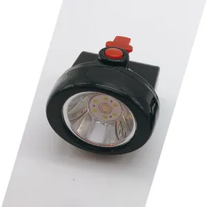 KL2.5LM lentera 4000lux lampu penambang nirkabel 2200mAh LED lampu tutup keselamatan