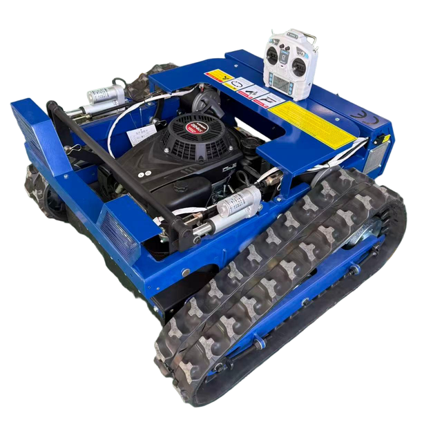 CE EPA Approved Supplier JH-550D Industrial Grade Garden 60 Degree Slope High Efficient Hybrid Remote Control Lawn Mower 550mm