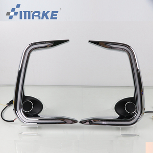 Smrke, accesorios para coche, luz diurna DRL para Toyota Corolla Alits 2019 2020, luz LED de circulación diurna con cubierta, faro antiniebla - Product Image 3