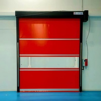 Porte roulant électrique en PVC, livraison rapide, porte à Action rapide