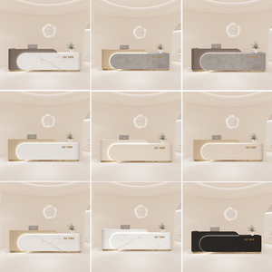 Mostrador <span class=keywords><strong>de</strong></span> Recepción Moderno y Sencillo para Salón <span class=keywords><strong>de</strong></span> Belleza Médica, Peluquería, Tienda <span class=keywords><strong>de</strong></span> Ropa Femenina, Personalizable - Product Image 3