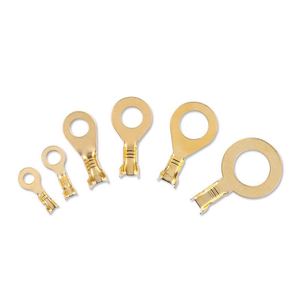 O-Type Ring End Iron Plated with Copper Open Type Grounding Piece in Various Sizes 3.2/4.2/5.2/6.2/8.2/10.2 10A Rated Current - Product Image 5