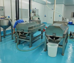 Filtre spécial en acier inoxydable pour l'élimination des taches noires de la pulpe de mangue / Équipement de filtration pour ligne de production de jus de qualité alimentaire - Product Image 1