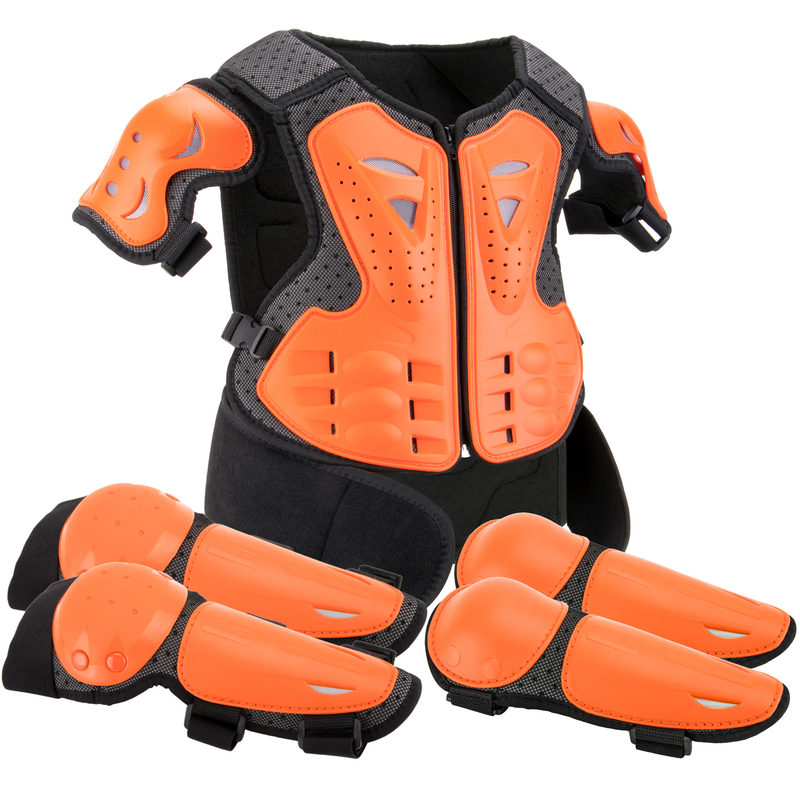 Kids Motorcycle Armor Protective Gear Children