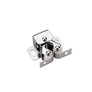 Accessoire de portes d'armoire de meubles de style ancien petit accessoire en métal magnétique transfrontalier à ressort à double roue - Product Image 6