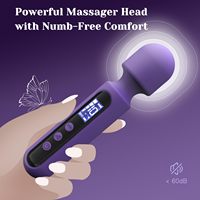 LCD-Display-Klitoralstimulator, Vibrationsdildo für Frauen, Sexspielzeug für Erwachsene, G-Punkt-AV-Stabmassager, Vibrator-Kits für Sexuelles Vergnügen