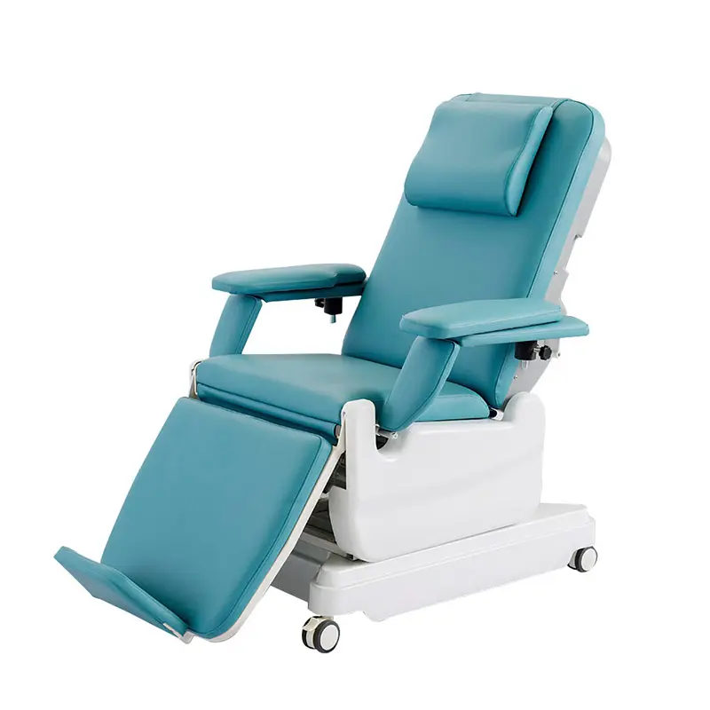 Hospital Chemotherapy Infusion Phlebotomy Mobile Electric Donor Sampling Blood Donation Collection Hemodialysis Dialysis Chair