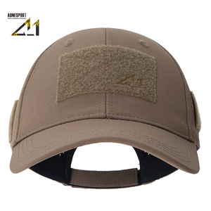 Gorra Táctica Personalizada para Hombre, Gorra de Béisbol Transpirable con Perforaciones Cortadas a Láser, con Múltiples Parches de Velcro, OEM, MOQ Bajo - Product Image 4
