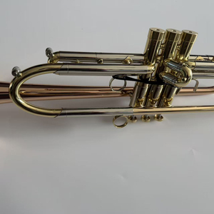 <span class=keywords><strong>Trompeta</strong></span> de Cobre y Latón de 140 cm, Tamaño de <span class=keywords><strong>Campana</strong></span> Grande, Estándar de Exportación de Alto Nivel para Músicos Profesionales - Product Image 5