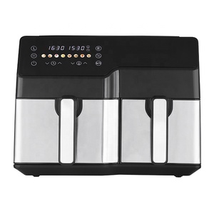 Freidora de Aire de Doble Color, Multifuncional, Inteligente, Comercial, Digital, Sin Aceite, Horno 4.5L+4.5L 9L 7L 9.5L 12L, Gran Oferta Doble - Product Image 5