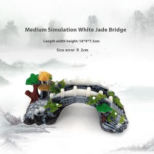 Decoración de acuario Arabest, adornos para peceras, Material de resina, modelo de puente Artificial para agua dulce - Product Image 5