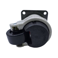 Roulettes pivotantes GD-100F pour machines lourdes, usage industriel, plaque de nivellement réglable, atelier, entrepôt, mobilier, 750 kg