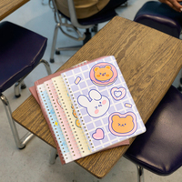 Carnet à spirale personnalisé imprimé en couleur, agenda de bureau avec votre logo et texte, cahiers à spirale pour l'école, format personnalisé pour étudiants