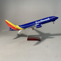 Vente En Gros Personnalisable Qantas Boeing 737-800 Modèle D'avion à L'échelle 1/85 avec lumières LED, train d'atterrissage et s