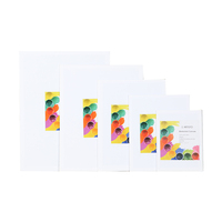 8X10'' vente en gros usine vierge 280gsm 100% coton pas cher artiste conseil pour artiste peinture toile décor
