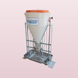 Vente en gros d'équipements d'élevage neufs Hengyin Pigs House, mangeoire automatique humide/sèche, matériau plastique + acier, blanc, 50 kg, garantie 1 an - Product Image 4