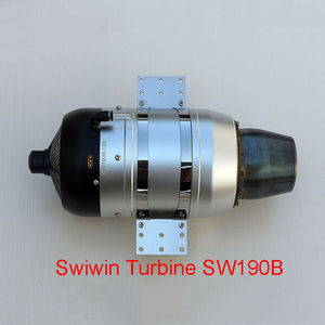 เครื่องยนต์เจ็ท RC รุ่น SWIWIN SW190B แรงขับ 19 กก. พร้อมระบบสตาร์ทอัตโนมัติเต็มรูปแบบ ใช้เชื้อเพลิงน้ำมันก๊าด/เจ็ทเอ/ดีเซล ขายดีประจำปี 2023 - Product Image 5