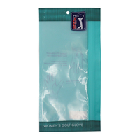 Fenêtre transparente imprimée personnalisée sous-vêtements chaussettes gants accessoires vêtements fermeture éclair emballage de vêtements sac en plastique avec trou de suspension