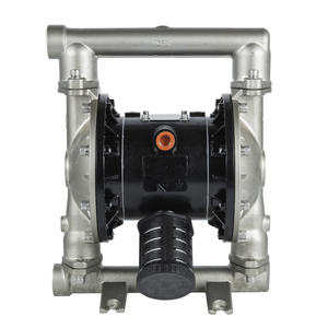 1 इंच औद्योगिक रासायनिक प्रतिरोधी स्टेनलेस स्टील पंप/पानी पंप/तेल डायाफ्राम पंप - Product Image 4