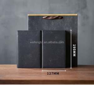 Logo personnalisé cube métallique hermétique carré de qualité alimentaire récipient en fer blanc pour thé café <span class=keywords><strong>sucre</strong></span> noix avec OEM/ODM - Product Image 1