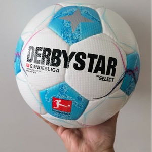 ลูกฟุต<span class=keywords><strong>บอล</strong></span>เย็บมือ พิมพ์ลาย บุนเดสลีกา 2024-2025 ขนาด 5 เกรดแข่งขัน พร้อมยาง/PVC เชื่อมด้วยความร้อน - Product Image 6