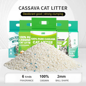 Échantillon gratuit de litière pour chat Tapioca <span class=keywords><strong>Sable</strong></span> OEM / ODM <span class=keywords><strong>Prix</strong></span> de gros d'usine Litière pour chat au manioc agglomérante forte - Product Image 6