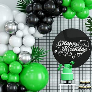 <span class=keywords><strong>Ensemble</strong></span> <span class=keywords><strong>de</strong></span> ballons pour fête d'anniversaire <span class=keywords><strong>de</strong></span> football pour garçon Kit <span class=keywords><strong>de</strong></span> guirlande <span class=keywords><strong>de</strong></span> ballons verts noirs blancs pour remise des diplômes <span class=keywords><strong>de</strong></span> baptême <span class=keywords><strong>de</strong></span> bébé - Product Image 2