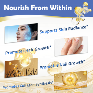 Capsule OEM 15 in 1 con Collagene Idrolizzato, <span class=keywords><strong>Biotina</strong></span>, Tè Verde in Polvere, L-<span class=keywords><strong>Metionina</strong></span>, Vitamina B12, Niacina, Vitamina C - Product Image 3