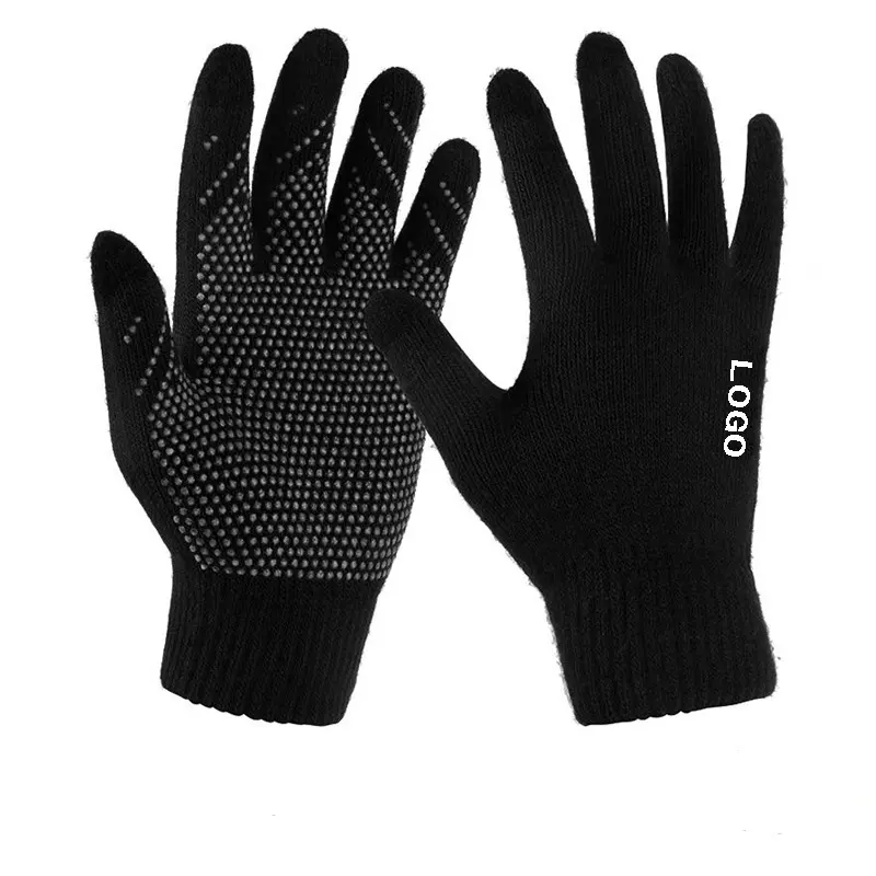 Unisex Winter Touchscreen Stretch Thermal Magic Gloves Warm Wool Knitted Gloves