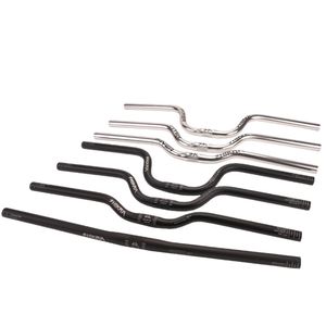 Guidon de vélo LUNJE en alliage d'aluminium, courbé ou droit, 25,4 mm, pour VTT AM DH Racing - Product Image 1