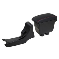 Organisateur Insert Tout-en-un pour Console Centrale et Accoudoir, Boîte de Rangement Compatible