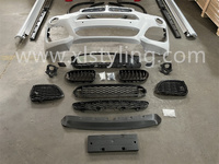 Kit carrosserie avant avec clips pour X3 F25 LCI, pour conversion, lifting et mise à niveau MT M Sport M Packet