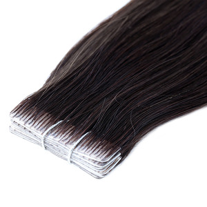 Extensions de cheveux naturels et réutilisables K.SWIGS Salon Virgin Remy, invisibles, ultra-fines, avec bandes adhésives, plus de 40 couleurs disponibles, durables et sans nœuds. - Product Image 2