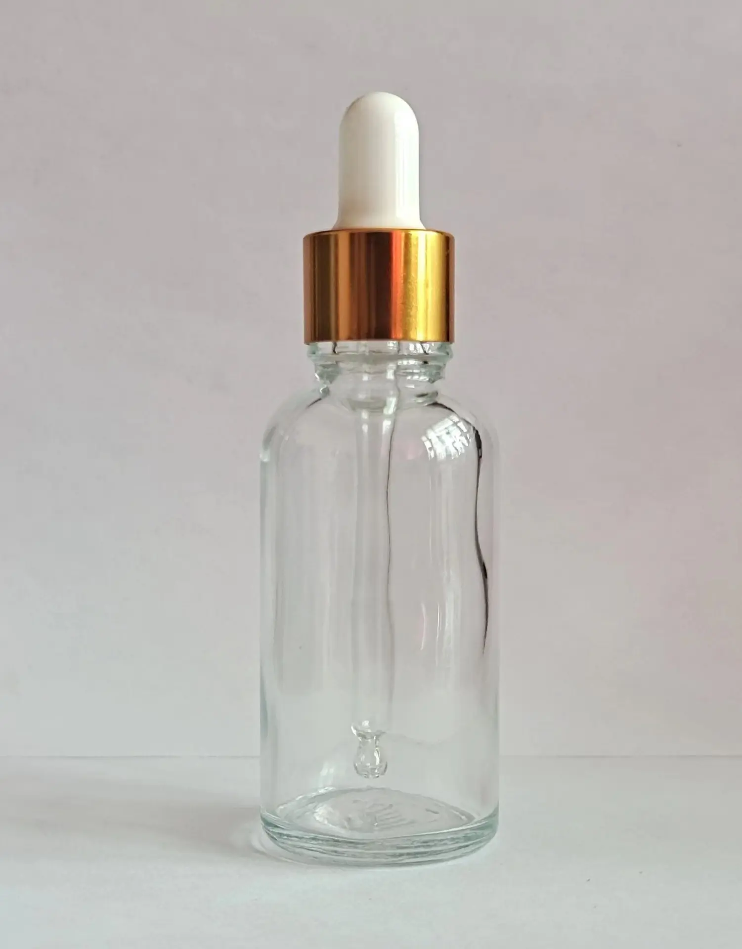 10-100Ml Kaca Transparan Sub-pembotolan Plastik Kepala Penetes Botol Minyak Esensial Botol Cairan Esensi Botol Semprot