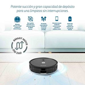 Robot Aspirapolvere I-DANCERGYRO con Aspirazione 2100Pa, Controllo Wi-Fi e Navigazione Intelligente per la Pulizia Domestica - Product Image 2