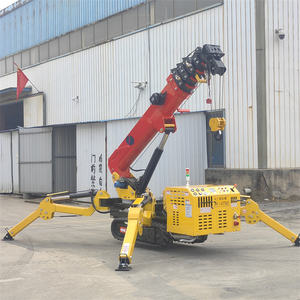 رافعة عنكبوتية كهربائية تلسكوبية جديدة بسعة 3 أطنان وارتفاع رفع 10 أمتار، تقنية رافعة عنكبوتية مبتكرة صينية من سيبايت - Product Image 1