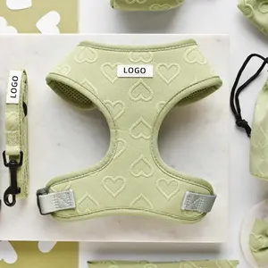 Custom <strong>French</strong> <strong>Bulldog</strong> <strong>Harness</strong> for Dogs Set Dog <strong>Harness</strong> and Leash Walking Leads for Pet Supplies Perros Mascotas - Product Image 1