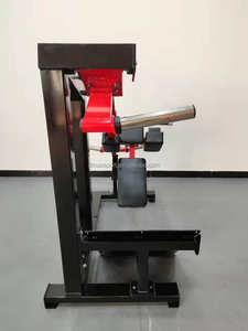 Équipement de gymnastique commercial Heavy Duty Squat Rack Leg Exercise Plate Loaded Pendule Squat Machine Oblique Squat Machine - Product Image 5