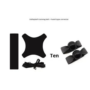 Cinturón <span class=keywords><strong>de</strong></span> Entrenamiento <span class=keywords><strong>de</strong></span> Voleibol NEXT - Ayuda para Remates y Dribles <span class=keywords><strong>de</strong></span> Nailon <span class=keywords><strong>de</strong></span> 170 cm, Negro, para Práctica <span class=keywords><strong>de</strong></span> Adultos - Product Image 6