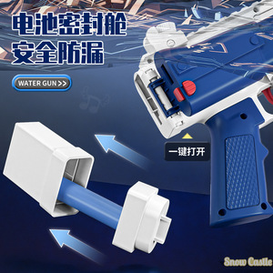 Pistola de Agua Eléctrica Portátil de Plástico, Potente, para Exteriores, Resistente al Agua, con Absorción Automática, Modelo SCAR, para Niños - Product Image 5