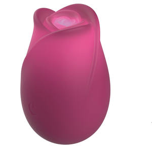 Venta al por mayor forma de flor Rosa carga USB clítoris pezón <span class=keywords><strong>tetas</strong></span> coño vagina vibrador masaje adulto juguete sexual para mujeres Sexual divertido - Product Image 3