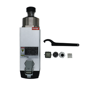 มอเตอร์แกนหมุน Hltnc GDZ-93 CNC * 82 -2.2 ER20 24000รอบต่อนาที220V/380V แกนหมุนระบายความร้อนด้วยอากาศ2.2KW จับคู่กับ2.2KW VFD สำหรับเราเตอร์ CNC - Product Image 5