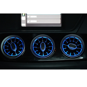 Kit complet d'éclairage d'ambiance intérieur LED 64 couleurs pour Mercedes-Benz Classe C (W204) 2010-2014, accessoires de décoration - Product Image 6