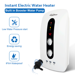 Calentador de Agua Eléctrico Instantáneo Inteligente con Bomba de Agua Ajustable y Control Preciso de Doble Perilla para el Hogar - Product Image 3