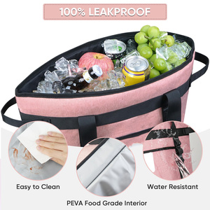 <span class=keywords><strong>Sac</strong></span> <span class=keywords><strong>isotherme</strong></span> de haute qualité gardant l'isolation froide ou chaude doublure en papier d'aluminium sacs isothermes de préparation de <span class=keywords><strong>repas</strong></span> étanches - Product Image 4