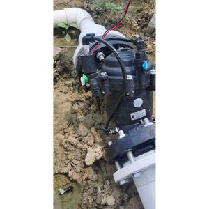 Válvula Solenoide de Plástico DN50 con Conexión de Brida, Tipo Normalmente Cerrado, para Sistemas de Riego Agrícola - Product Image 4