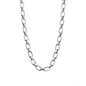 Stainless Steel Flat <b>Cross</b> Necklace 18K Gold Titanium Steel Colorfast For Party Occasion Geometric <b>Chain</b> Geometry XL-00138 - Product Image 5